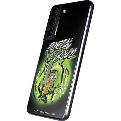 Adult Swim Rick and Morty Portal Boyz Galaxy S22 Skin